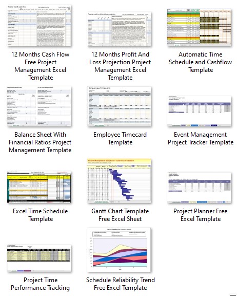 Detail Project Management Calendar Excel Template Nomer 50