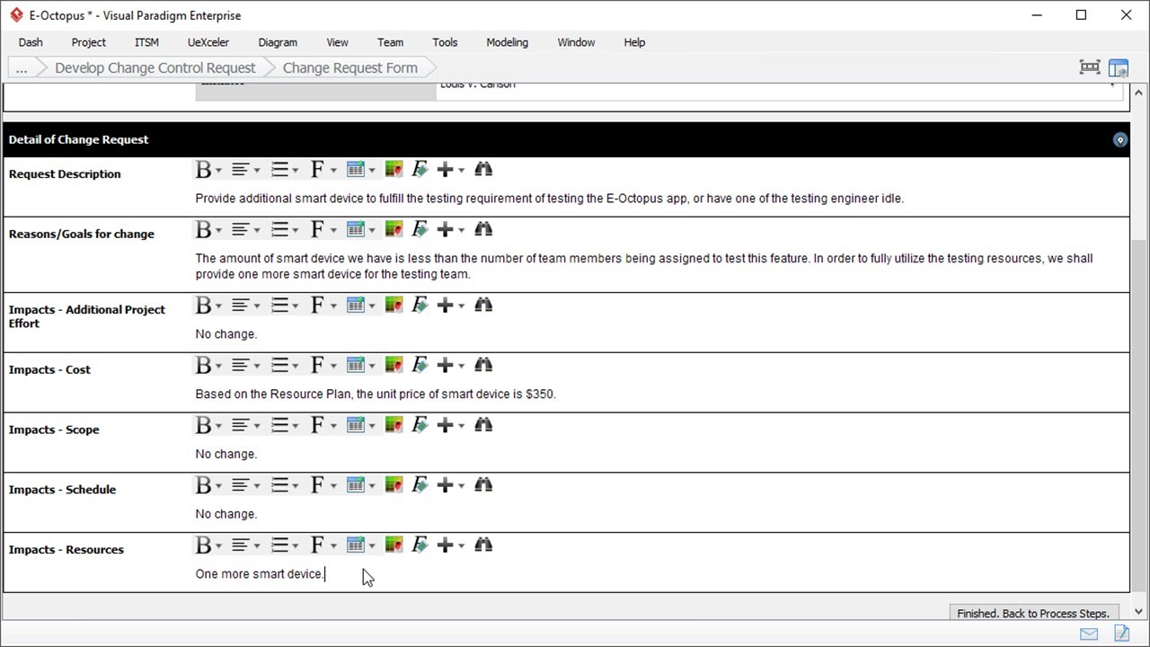 Detail Project Management Form Template Nomer 34