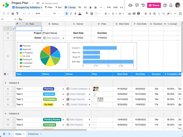 Detail Project Management Template Nomer 2