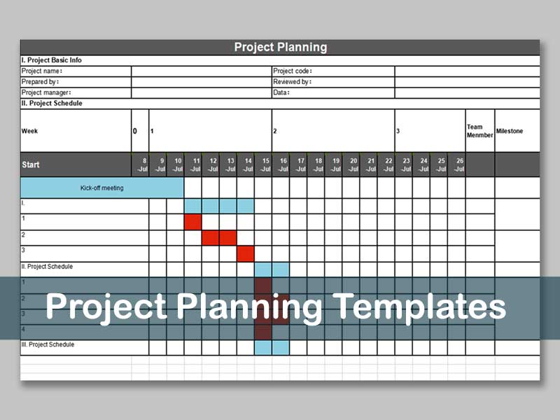 Detail Project Plan Schedule Template Excel Nomer 31