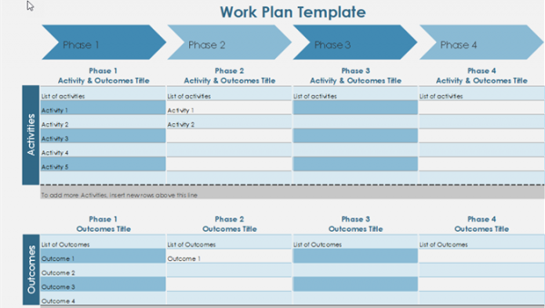 Detail Project Plan Schedule Template Excel Nomer 50