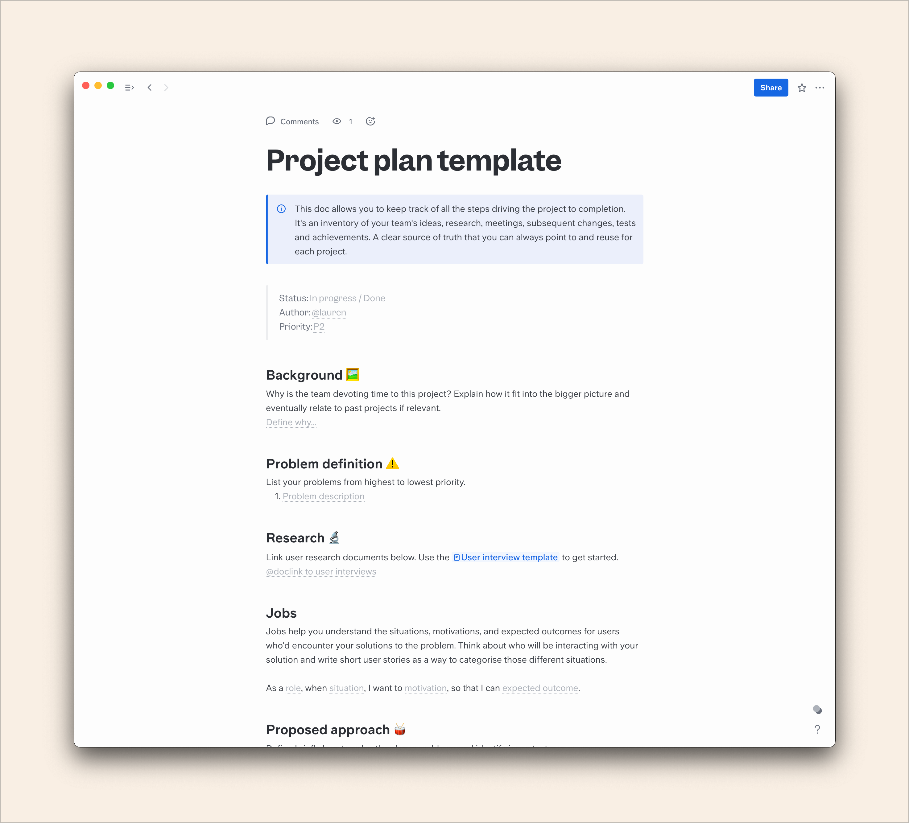 Detail Project Plan Template Nomer 37