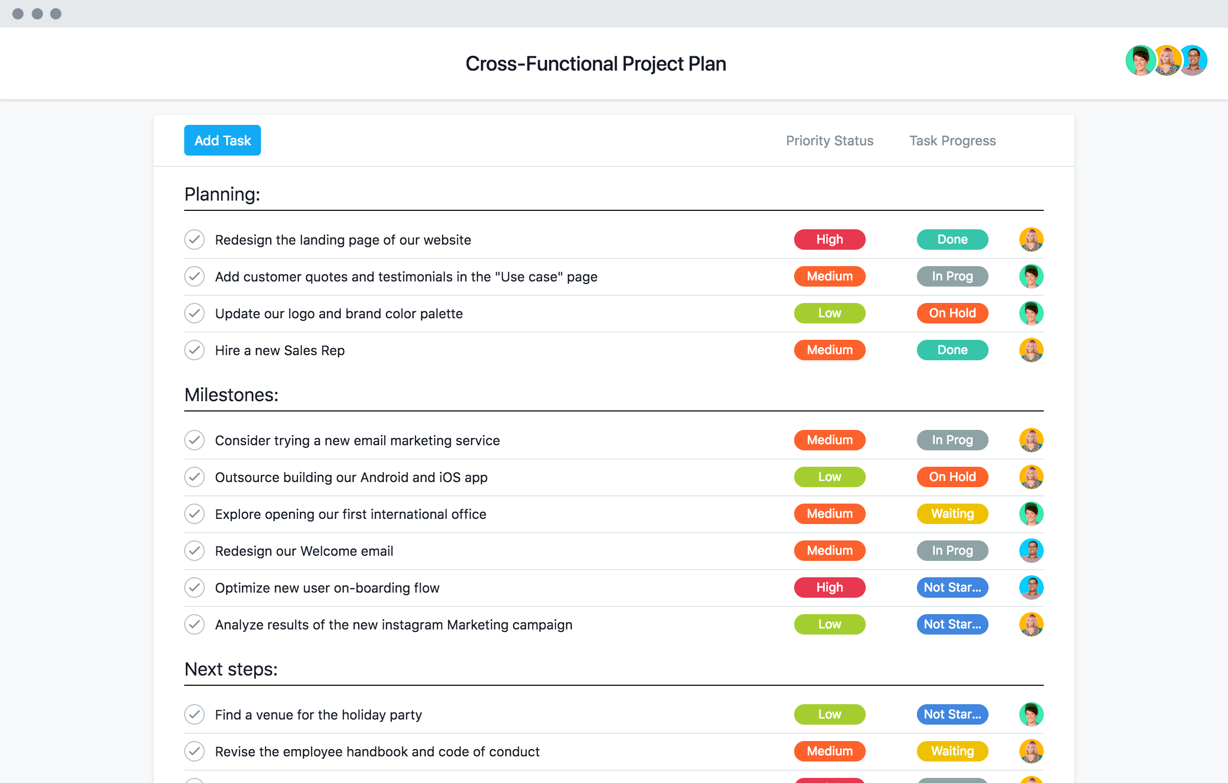 Detail Project Plan Template Nomer 7