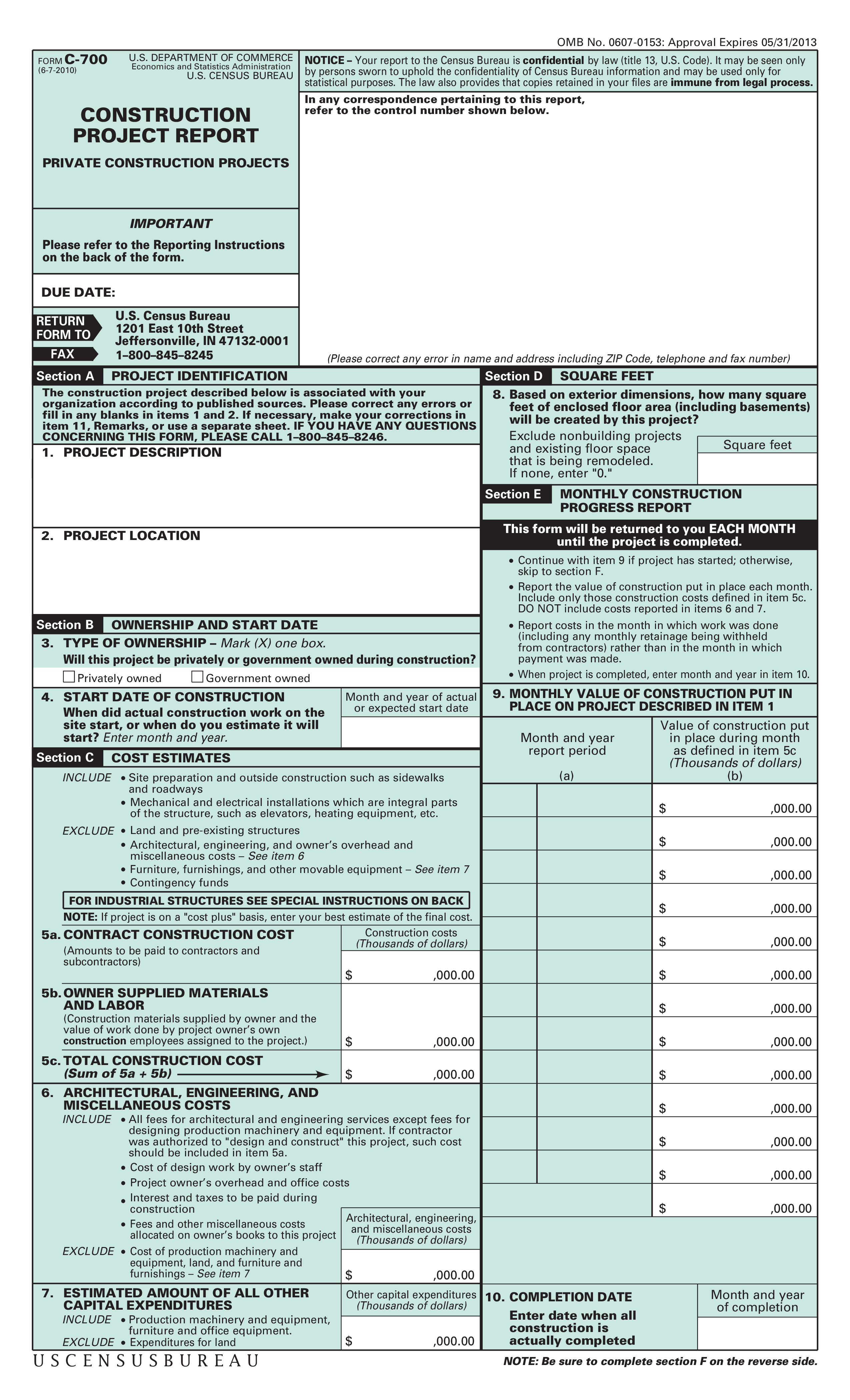 Detail Project Report Template Nomer 48