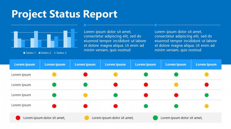 Detail Project Report Template Ppt Free Nomer 2
