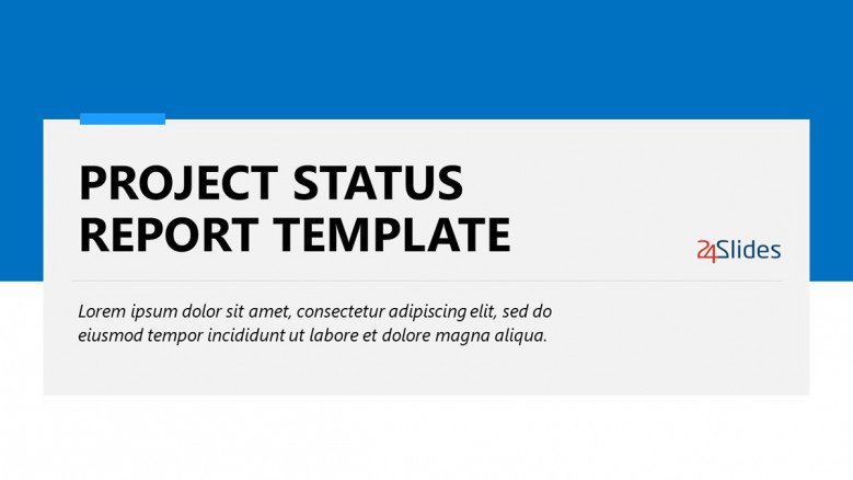 Detail Project Report Template Ppt Free Nomer 11