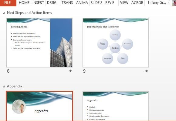 Detail Project Report Template Ppt Free Nomer 14