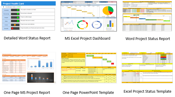 Detail Project Report Template Ppt Free Nomer 15