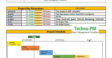 Detail Project Report Template Ppt Free Nomer 40