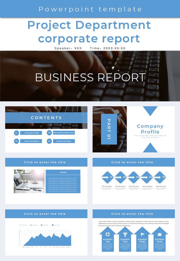 Detail Project Report Template Ppt Free Nomer 52