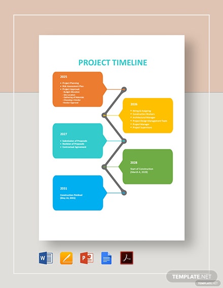 Detail Project Timeline Sheet Template Nomer 50