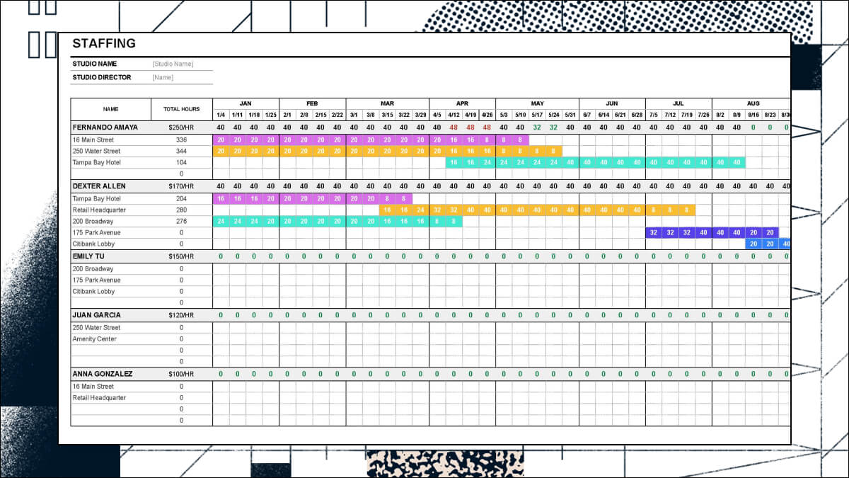 Detail Project Timeline Sheet Template Nomer 54