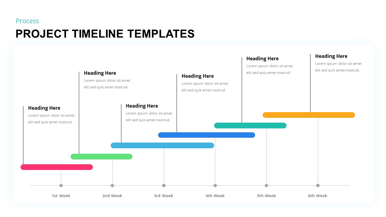 Detail Project Timeline Template Ppt Free Download Nomer 11