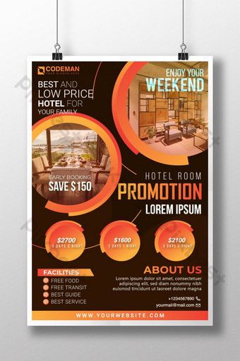 Detail Promo Poster Template Nomer 27