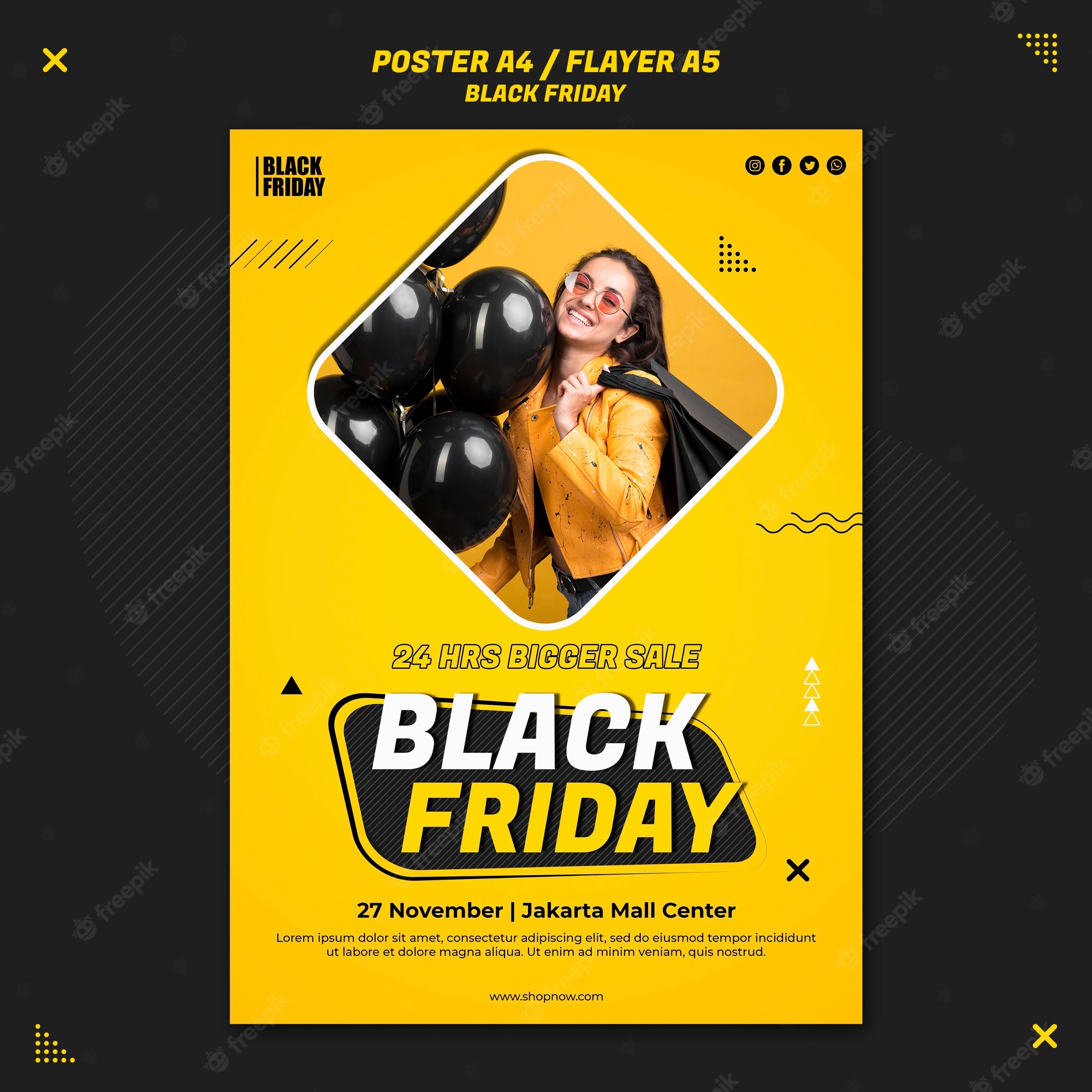 Detail Promo Poster Template Nomer 29