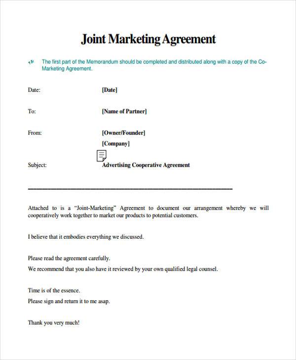 Detail Promotion Agreement Template Nomer 32