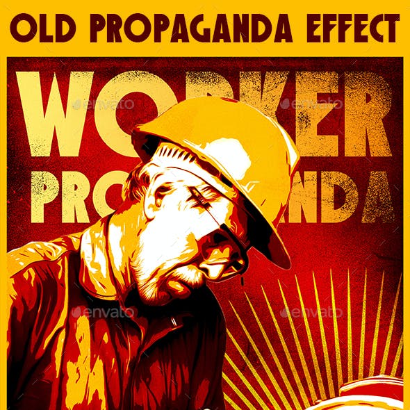 Detail Propaganda Poster Template Photoshop Nomer 43