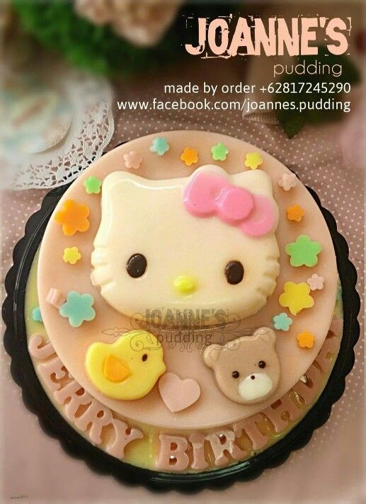 Puding Hello Kitty - KibrisPDR