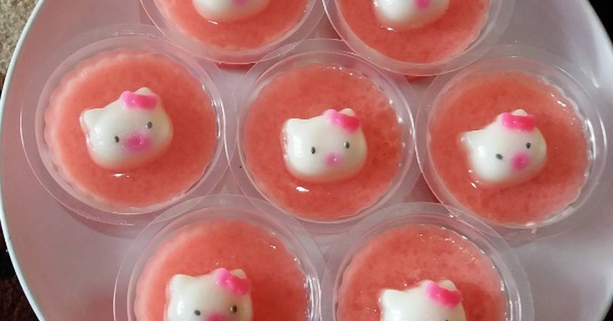 Detail Puding Hello Kitty Nomer 10