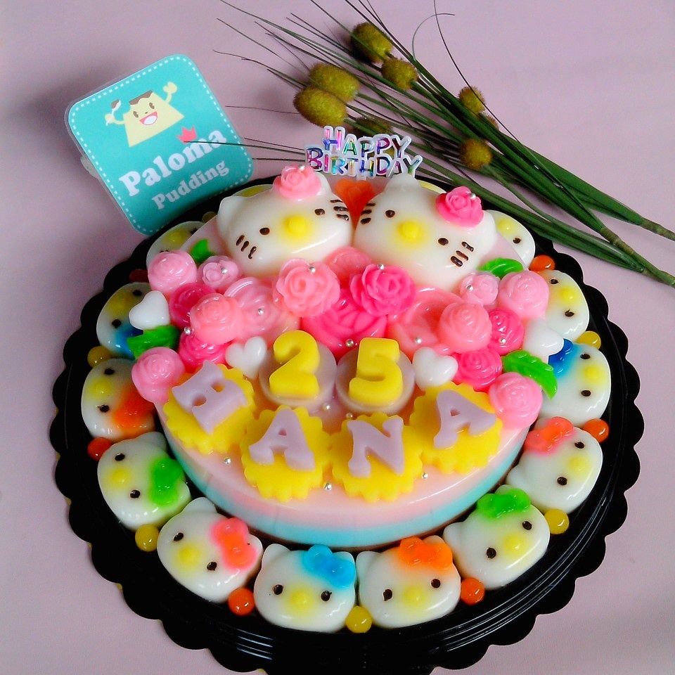 Detail Puding Hello Kitty Nomer 20