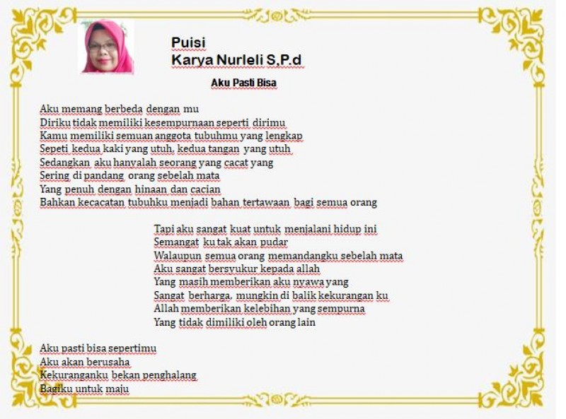 Download Puisi Aku Adalah Aku Nomer 21