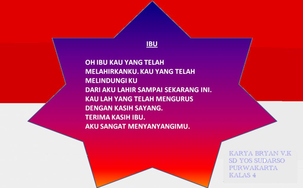 Detail Puisi Anak Sd Kelas 2 Untuk Ibu Nomer 32