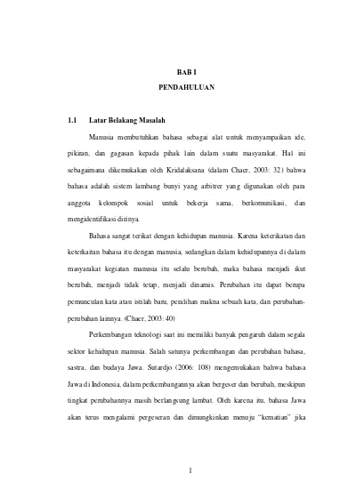 Detail Puisi Bahasa Jawa Singkat Nomer 34