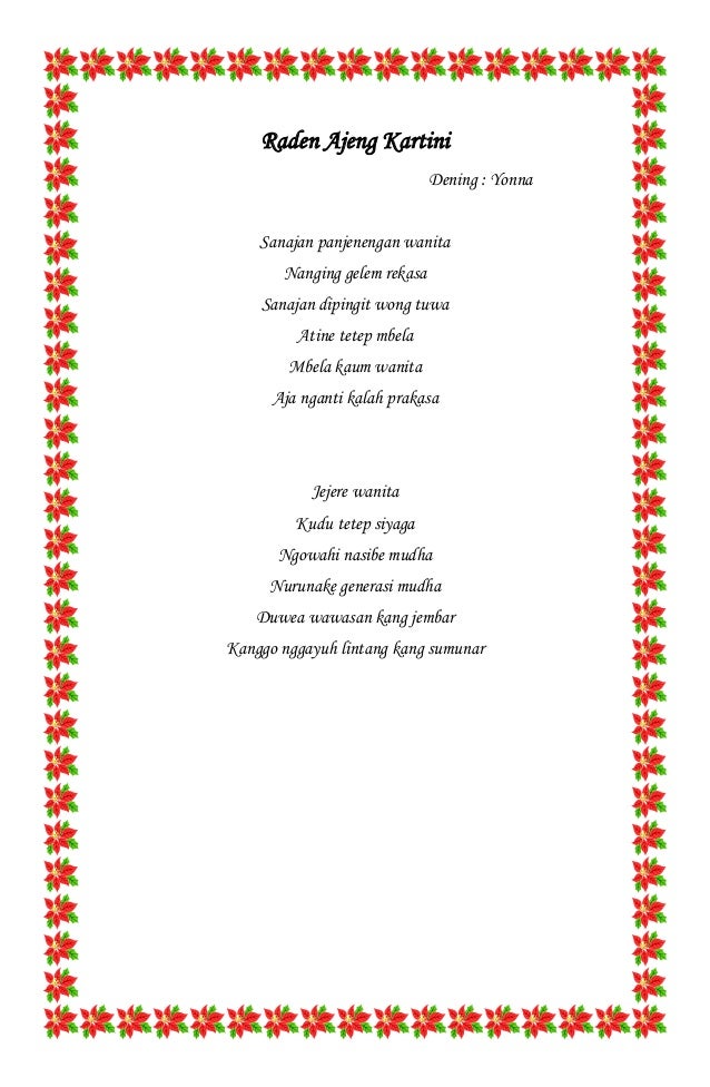 Detail Puisi Bahasa Jawa Tentang Pahlawan Nomer 8