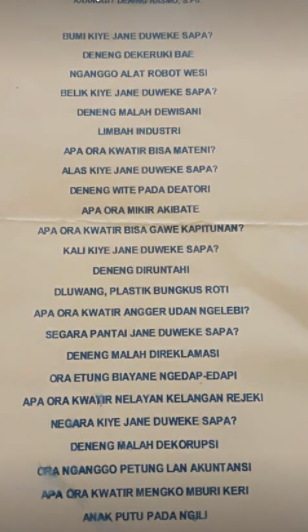 Detail Puisi Bahasa Makassar Nomer 28