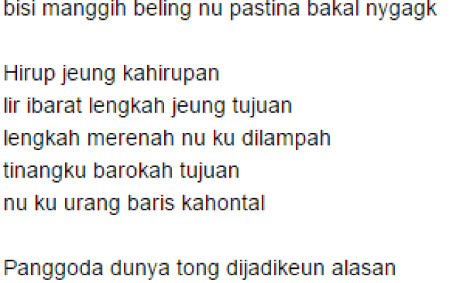 Detail Puisi Bahasa Sunda Tentang Alam 3 Bait Nomer 3