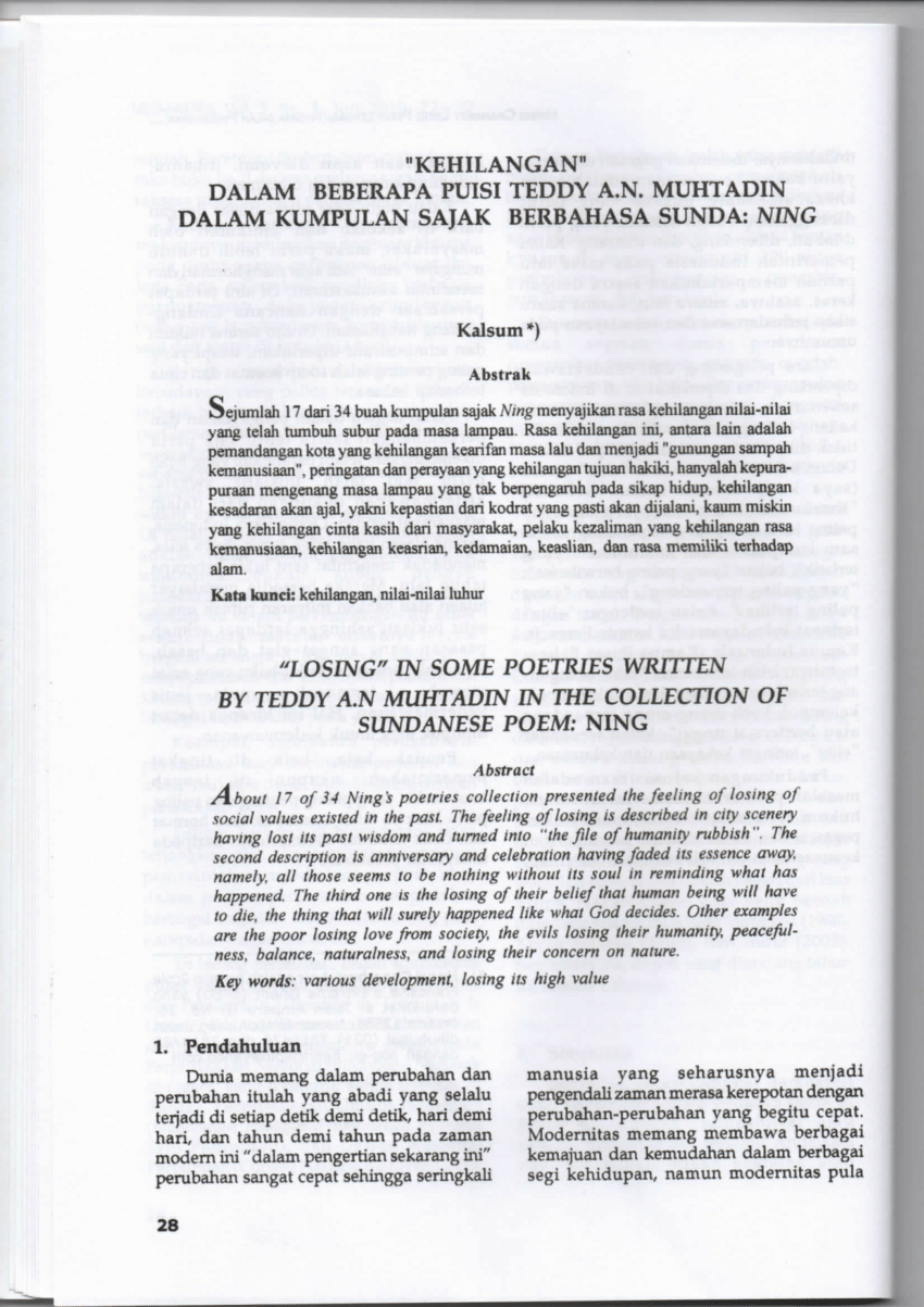 Detail Puisi Bahasa Sunda Tentang Alam Nomer 26