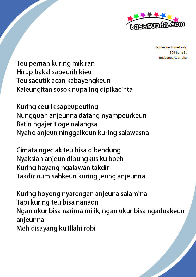 Detail Puisi Bahasa Sunda Tentang Alam Nomer 31