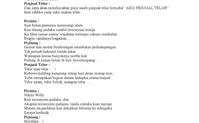 Detail Puisi Berantai Santri Lucu Bahasa Sunda Nomer 42