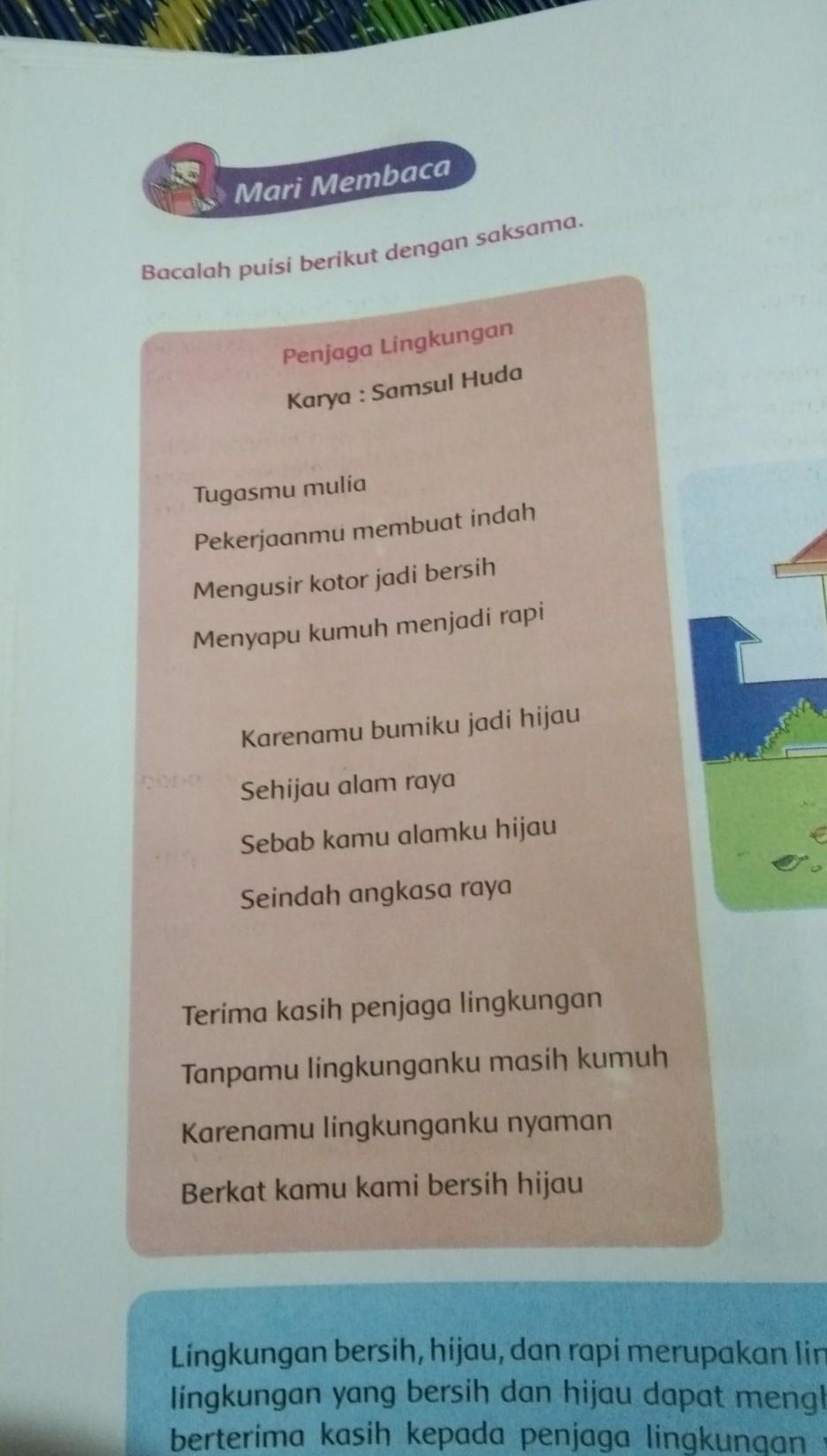 Detail Puisi Beserta Tanda Bacanya Nomer 26