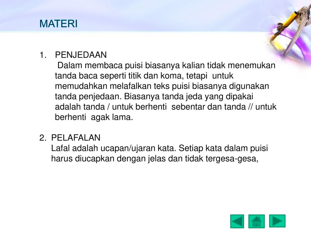 Detail Puisi Beserta Tanda Bacanya Nomer 35