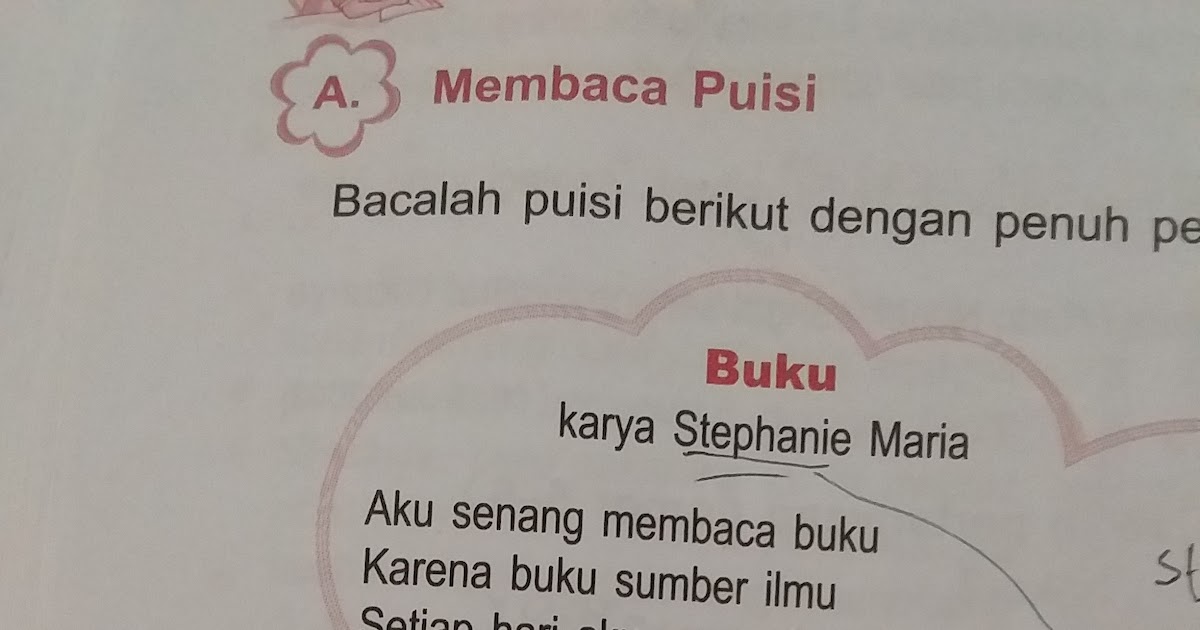 Detail Puisi Buku Adalah Jembatan Ilmu Nomer 2