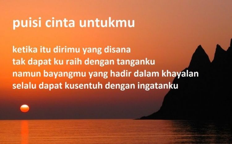 Detail Puisi Cinta Romantis Untuk Pacar Nomer 39