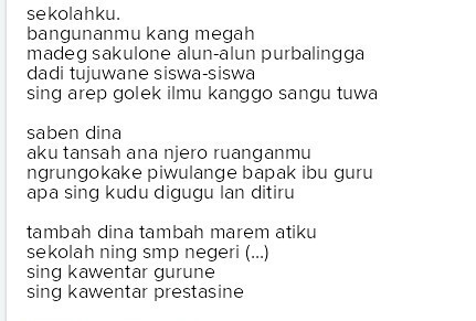 Detail Puisi Dalam Bahasa Jawa Nomer 12