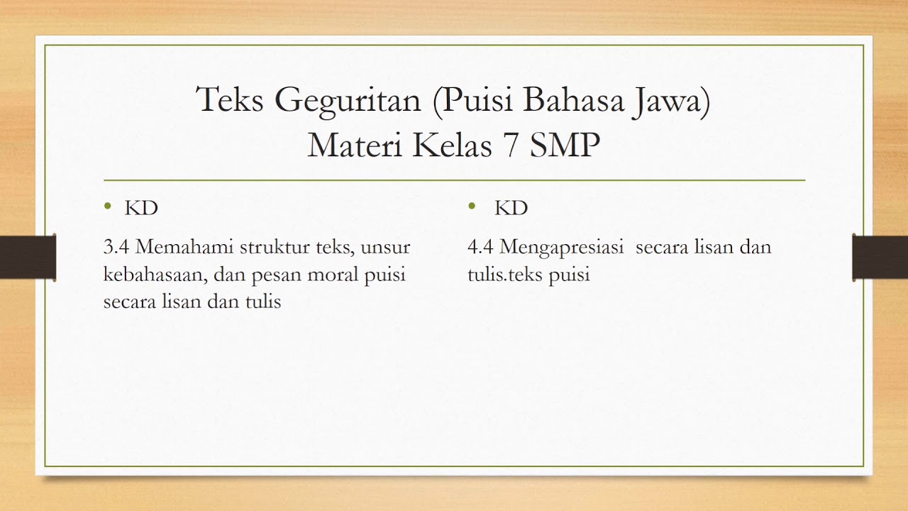 Detail Puisi Dalam Bahasa Jawa Nomer 47