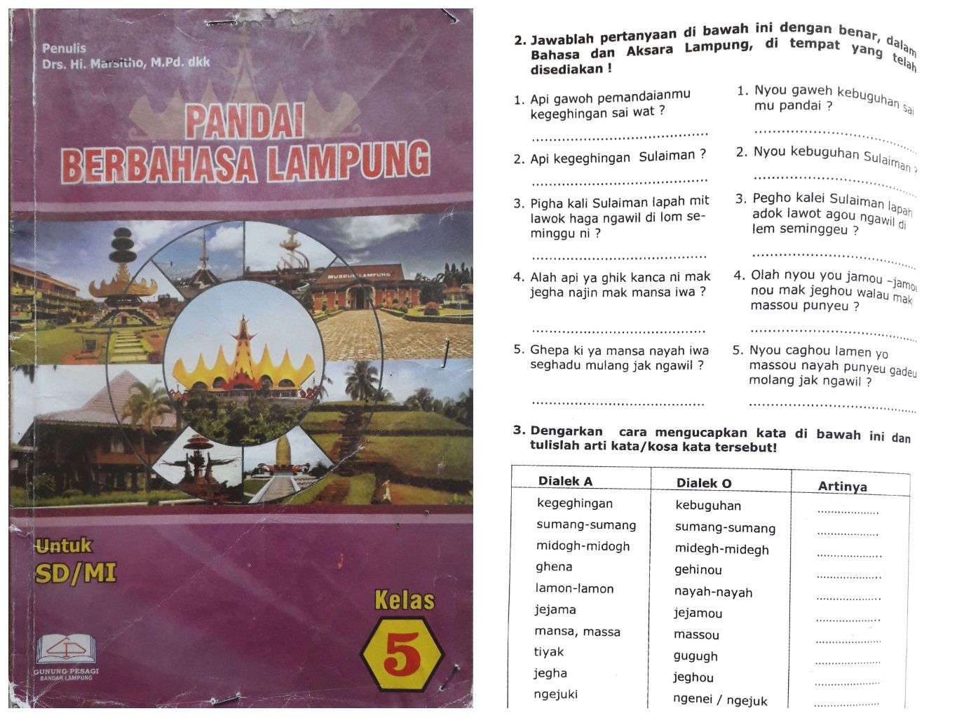 Detail Puisi Dalam Bahasa Lampung Nomer 29