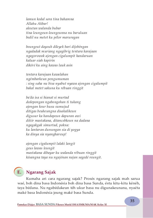 Detail Puisi Guru Bahasa Sunda Nomer 36