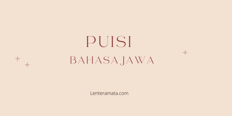 Detail Puisi Guru Dalam Bahasa Jawa Nomer 20