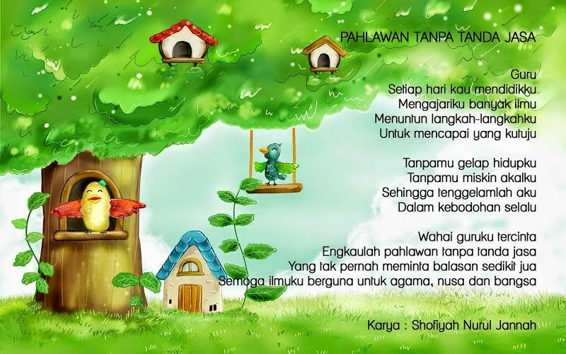 Detail Puisi Guru Pahlawanku Nomer 12