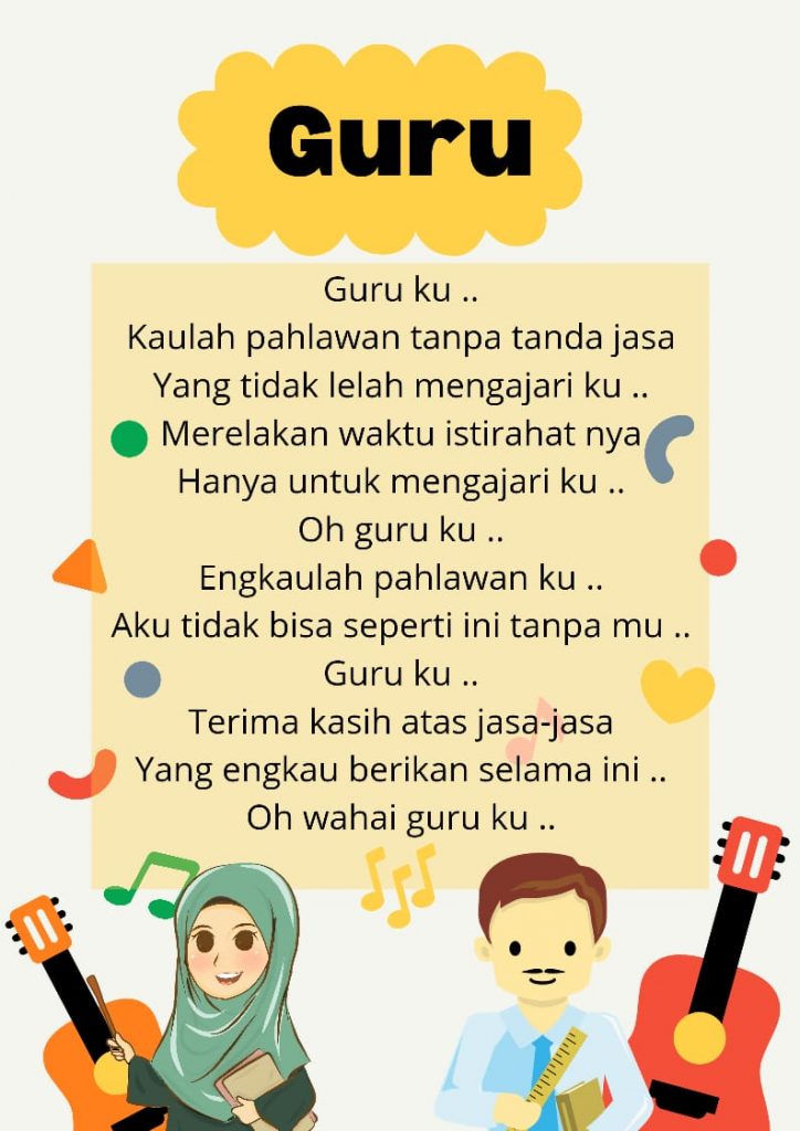 Detail Puisi Guru Untuk Anak Tk Nomer 28