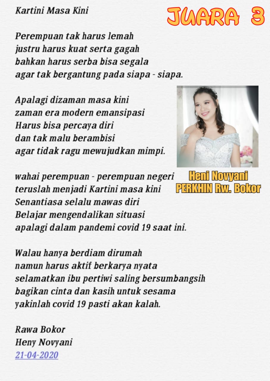 Detail Puisi Ibu Kita Kartini Untuk Anak Sd Koleksi Nomer 13