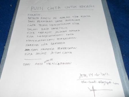 Detail Puisi Indah Untuk Kekasih Nomer 6