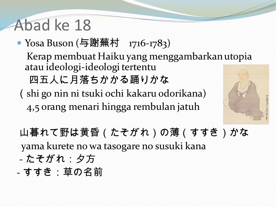 Detail Puisi Jepang Dan Artinya Nomer 7