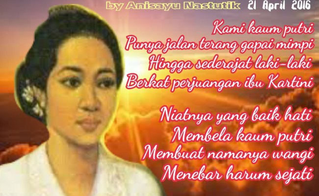 Detail Puisi Kartini Pendek Nomer 42