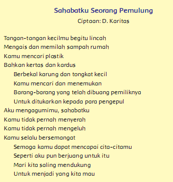 Detail Puisi Kebudayaan Indonesia Untuk Anak Sd Nomer 16