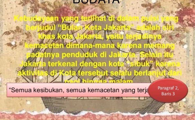 Detail Puisi Kebudayaan Indonesia Untuk Anak Sd Nomer 28